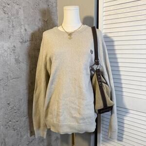Cream Cable Knit Fall Sweater